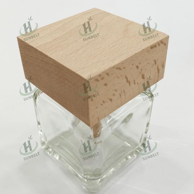 木製エッセンシャルオイルディフューザー蓋 木製アロマテラピー 車用エッセンシャルオイルディフューザー蓋 1