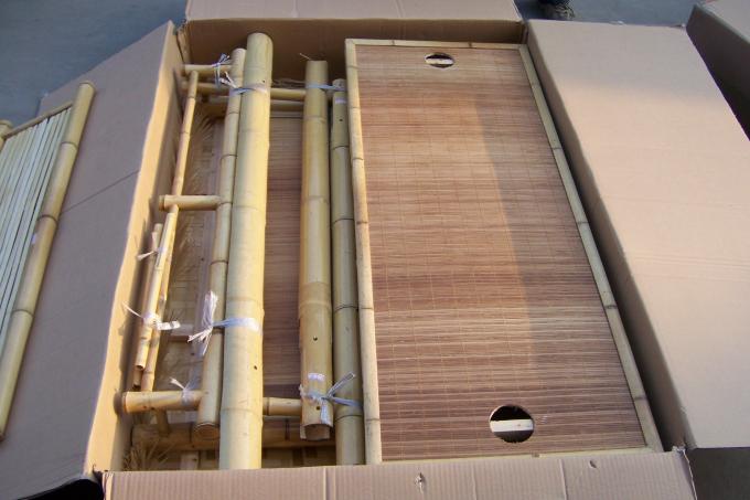 ティキバー パティオ 屋外バー バンブーセット 島民ティキバー パラパ・トップと 庭庭の収納スペース ルアウ・パーティーバザール 2