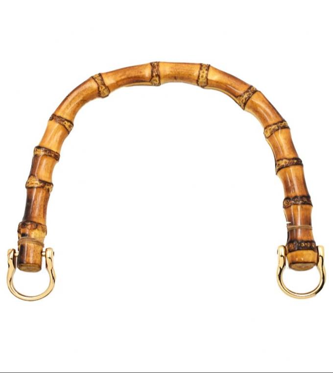 バンブー バッグ ハンドル 交換 U 形 プラスチック バッグ ハンドバッグ ハンドル DIY 3