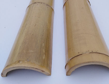 植物のステーキ 天然の庭のステーキ トマト豆の花 木の盆と登り植物サポート 2