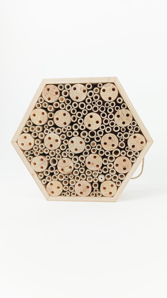 木製 の 昆虫 ミツバチ の 家 箱 掛ける 昆虫 の 住居 ミツバチ の 蝶 ミツバチ の 利便性 4