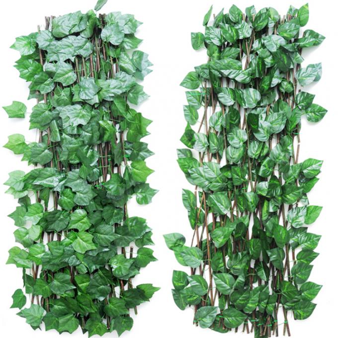 Weatherproof Greenery Privacy Fence No Rotting Flame Retardant for Added Safety 2