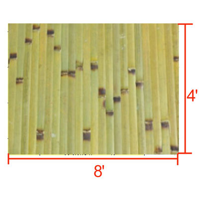 モダンな装飾のためのエレガントで耐久性のあるオーガニック竹壁紙