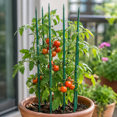 環境に優しい竹フラワースティック – すべての庭師が必要とする持続可能な植物サポート
