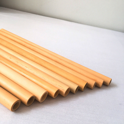 コーヒー カクテルのための再使用可能で自然なタケ19cm使い捨て可能なタケわら