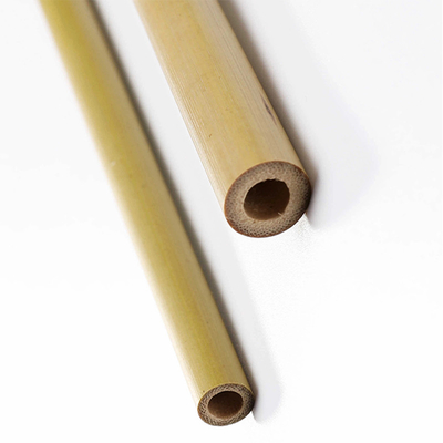 ブラシが付いているEcoの再使用可能な友好的な20x0.8cm再使用可能なタケ ストロー