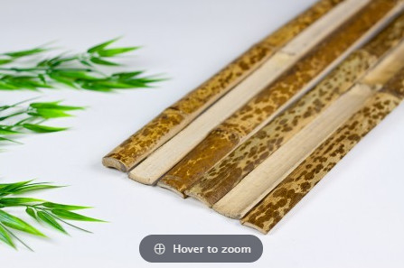 自然で装飾的な芸術はフレームの家具のための物質的なタケ スラットを制作する