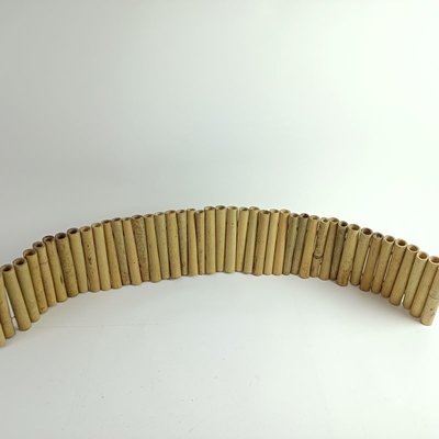 20x100cmの杖の装飾的な小さい庭のバルコニーのためのタケ研ぐボーダー塀