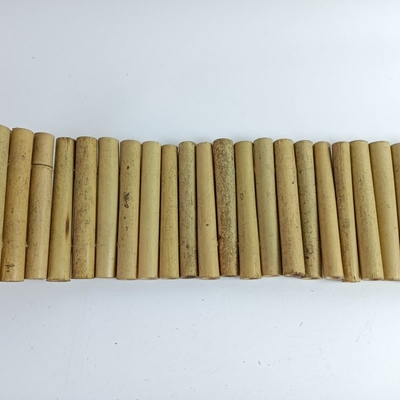 20x100cmの杖の装飾的な小さい庭のバルコニーのためのタケ研ぐボーダー塀