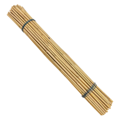 Ecoの友好的で装飾的な未加工タケのポーランド人Dia.0.8cm X 100cmの長さ