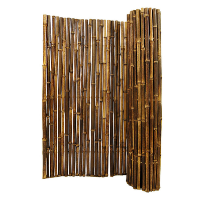 塀がパネルを塗った自然な庭のタケ木Reedは10*100cmを転がした