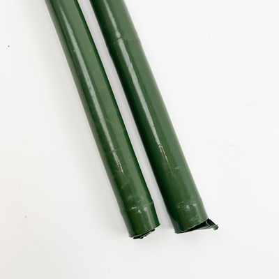 プラスチックはトマトの木の植物の棒サポートのための自然な未加工タケ ポーランド人に塗った