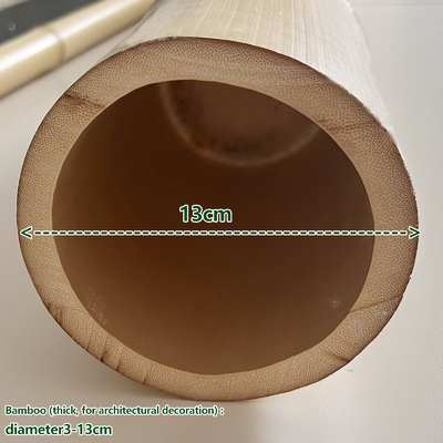 18mmから160mmの直径のMosoタケ ポーランド人の構造の庭の農業分野のタケ杖