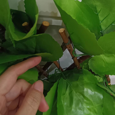 人工的な塀の望遠鏡の両掛けの屋外の装飾のためのプラスチック塀の庭