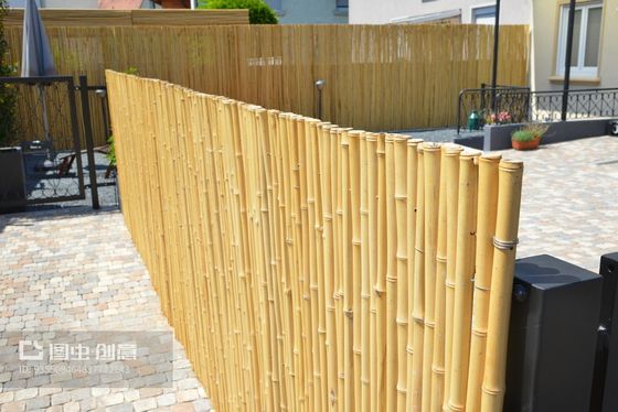 現代の竹のフェンスキット,DIYガーデン囲み & パティオディバイダー