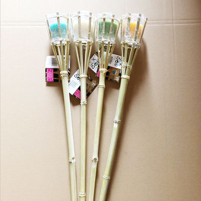 庭用の環境に優しい竹トーチ、自然な屋外照明