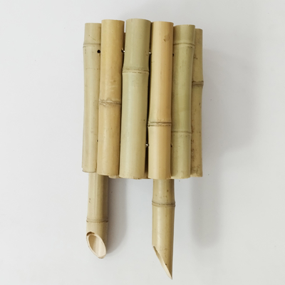 美しい庭の境界線用エレガントな天然竹縁取りフェンス