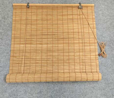 天然 環境に優しい バンブー ローラーブラインド 室内・屋外 プライバシー 飾り付けのためのローマ様式 窓棚